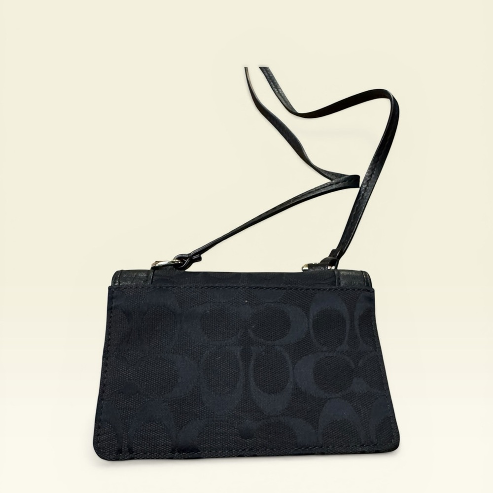Coach Mini Legacy Signature C Crossbody Wallet - Picture 4 of 7